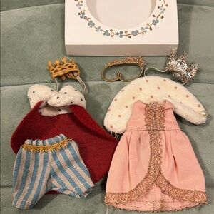 Maileg Mice big brother big sister royal clothing bundle